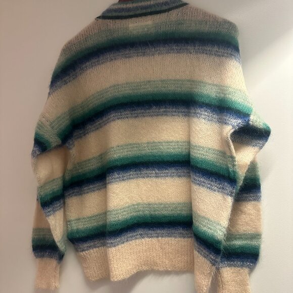 Isabel Marant Étoile "Drussell" striped mohair-blend sweater, size 40 - Picture 6 of 6